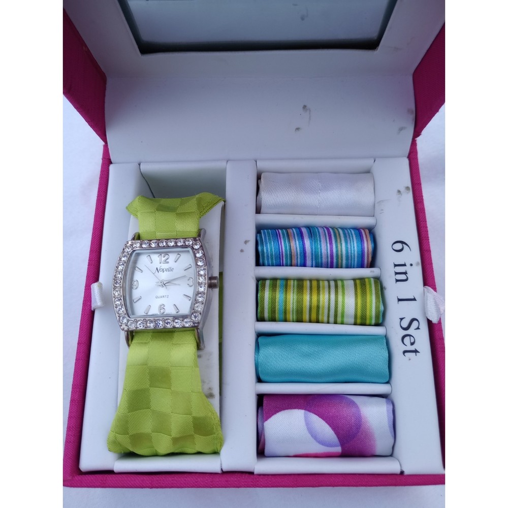 Kim Rogers Novelle Quartz 6 in 1 Watch Set Box